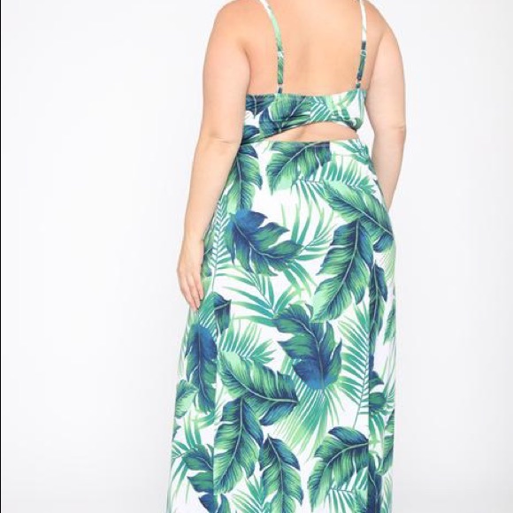 Tropical maxi dress - Picture 5 of 5